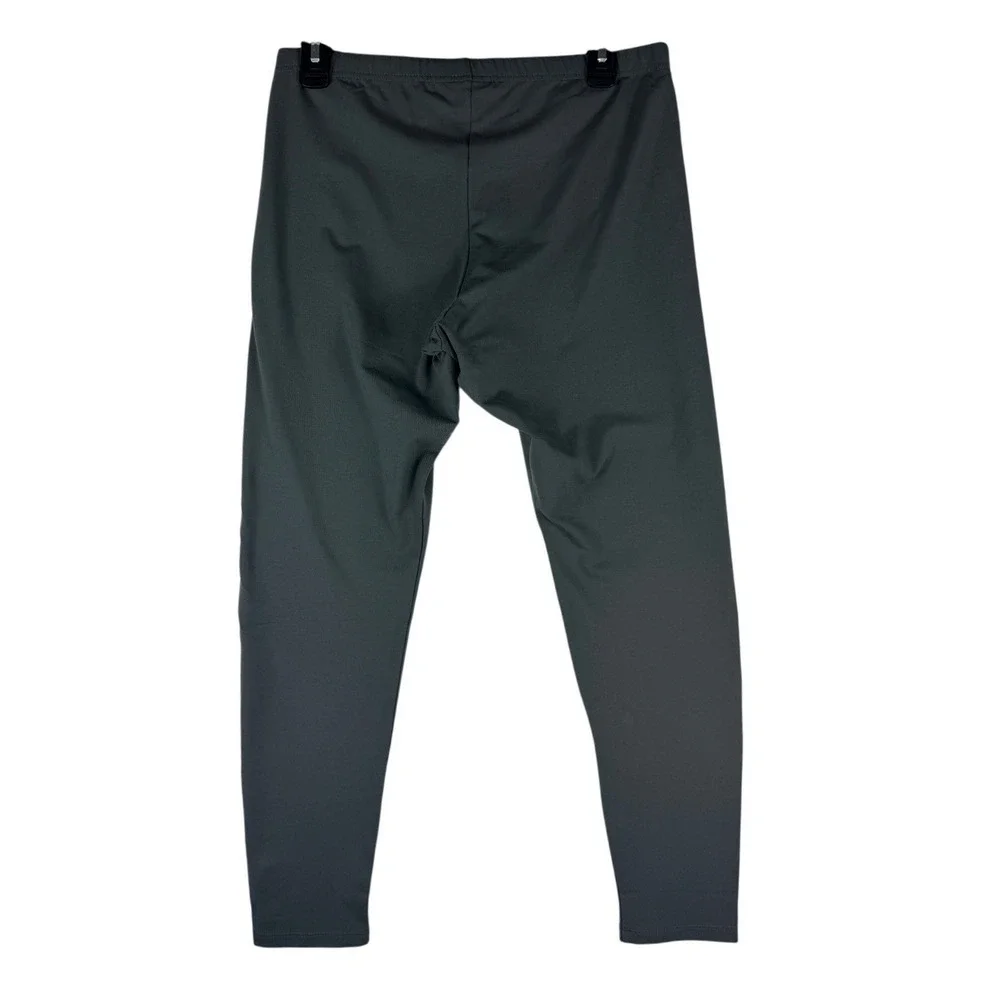 J. Jill Grey Onyx Pima Cotton Blend Ankle Leggings Womens Medium 701637 NWT - Picture 2 of 9